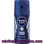Nivea For Men Desodorante Protege & Cuida Anti-transpirante 48h Sin Irritaciones Spray 35 Ml