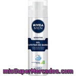 Nivea For Men Gel De Afeitar Senstive Spray 200 Ml Protege La Piel De Irritaciones