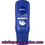 Nivea Loción Corporal Bajo La Ducha Nutritivo Con Aceite De Almendra Para Piel Seca Frasco 80 Ml