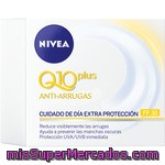 Nivea Q-10 Plus Crema Antiarrugas Cuidado De Día Extra Protección Fp-30 Tarro 50 Ml