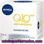 Nivea Q-10 Plus Crema Cuidado De Día Antiarrugas Fp-15 Tarro 50 Ml