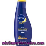 Nivea Sun Leche Solar Hidratante Fp-30 Resistente Al Agua Frasco 400 Ml