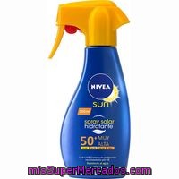 Nivea Sun Spray Solar Hidratante Fp-50+ Resistente Al Agua Spray 300 Ml