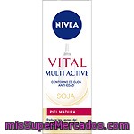 Nivea Vital Contorno De Ojos Multi Active Soja Piel Madura Tubo 15 Ml