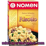 Nomen Arroz Arborio Especial Para Risotto Envasado Al Vacío Caja 1 Kg