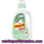 Norit Diario Detergente Máquina Líquido Pieles Sensibles Botella 40 Dosis Neutro Hipoalergénico Y Sin Perfume