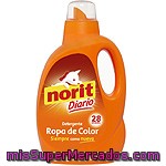 Norit Diario Detergente Máquina Líquido Ropa De Color Botella 28 Dosis