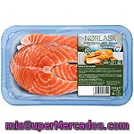 Norlask Salmón Fresco En Rodajas 2 Unidades Bandeja 340 G