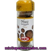 Nuez Dani
            Moscada Entera 35 Grs