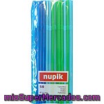 Nupik Pajitas Flexibles De Colores Bolsa 50 Unidades