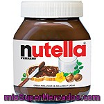 Nutella Crema De Cacao Con Avellanas Tarro 630 G