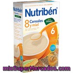 Nutriben Papilla Instantánea De 8 Cereales Y Miel De Fácil Digestión Desde 6 Meses Caja 600 G Con Efecto Bifidus