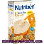 Nutriben Papilla Instantánea De 8 Cereales Y Miel De Fácil Digestión Desde 6 Meses Caja 600 G Con Fibra