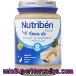 Nutriben Potitos Cena De Crema De Verduras Variadas Y Merluza Desde 8 Meses Bote 200 G