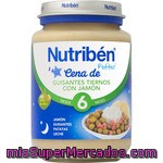 Nutriben Potitos Cena De Guisantes Tiernos Con Jamón Desde 6 Meses Bote 200 G