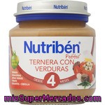 Nutriben Potitos Ternera Con Verduras Desde 4 Meses Bote 130 G