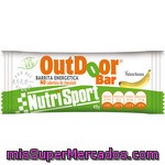 Nutrisport Outdoor Barrita Energética Sin Cobertura De Chocolate Sabor Plátano Envase 40 G