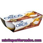 Oikos Yogur Griego Con Manzana Y Canela 2x115g