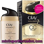 Olay Total Effects Cc Cream 7 En 1 Complexión Corrector Anti-edad + Base Realzadora Del Tono Dosificador 50 Ml Spf-15 Medio A Oscuro