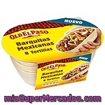 Old El Paso Barquitas Mejicanas 8 Tortillas Envase 193 G