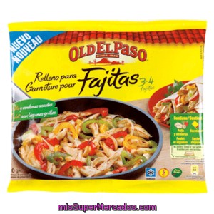 Old El Paso Relleno Para Fajitas Bolsa 310 Gr