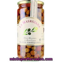 Olives Arbequines Masrojana, Tarro 400 G