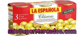 Olives La
            Española Farcides Pack 3 Uni