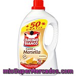 Omino Bianco Detergente Máquina Líquido Al Jabón De Marsella Botella 33 Dosis + 17 Gratis