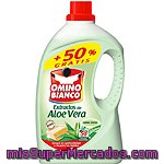 Omino Bianco Detergente Máquina Líquido Aloe Vera Botella 33 Dosis + 17 Gratis
