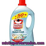 Omino Bianco Detergente Máquina Líquido Nature Fresh Botella 33 Dosis + 17 Gratis