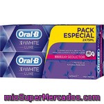 Oral B 3d White Luxe Pasta Dentífrica Brillo Seductor Pack 2 Tubo 75 Ml