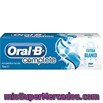 Oral B Dentífrico Complete Extra Blanco 75ml