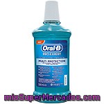 Oral B Pro-expert Enjuague Bucal Multi Protection Sin Alcohol Frasco 500 Ml