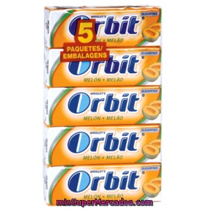 Orbit Chicle Grajeas Melón Paquete P5