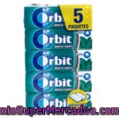 Orbit Chicle Grajeas Menta Fuerte Paquete P5