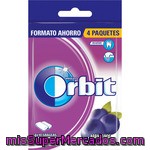 Orbit Chicles De Arándanos Pack 4x10 Grageas Envase Ahorro 60 G