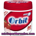 Orbit Chicles De Fresa Sin Azúcar 60 Unidades Envase 84 G