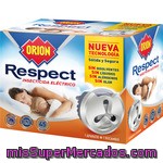 Orion Insecticida Volador Eléctrico Respect Antimosquitos Común Y Tigre Sin Olor Aparato + Recambio