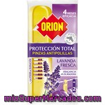 Orion Pinza Antipolillas Protección Total Perfume Lavanda Fresca Bolsa 2 Unidades