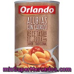 Orlando Alubias Con Chorizo Lata 425 G