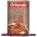 Orlando Lentejas Con Chorizo Lata 425 G