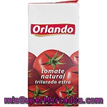 Orlando Tomate Natural Triturado Extra Con Abrefácil Envase 800 G
