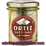 Ortiz El Velero Sardinas A La Antigua En Aceite De Oliva Tarro 140 G Neto Escurrido
