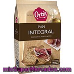 Ortiz Pan Tostado Integral Tostado A Fuego Lento 30 Rebanadas Paquete 270 G