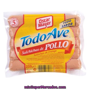 Oscar Mayer Salchichas De Pollo Envase 200 G