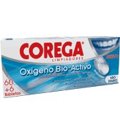 Oxigeno Bio-activo 2 Tubos Corega Pack De 2x33 Tabletas.