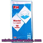 P&h Mantel Blanco 1 X 1 Estuche 10 Unidades