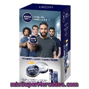 Pack Crema 150 Ml. + Desodorante Invisible 200 Ml.+ Gel Ducha 250 Ml. Nivea Men 1 Ud.