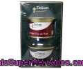 Pack De Foie Grass De Pato Y Oca Delicass 2 Unidades 130 Gramos