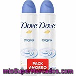 Pack Desodorante Aero Original Dove Pack De 2x200 Ml.